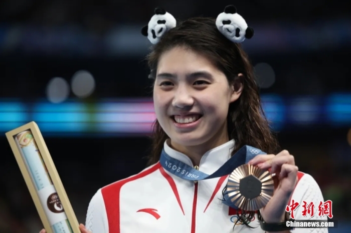 中国游泳队巴黎奥运创历史 男子接力破美队40年