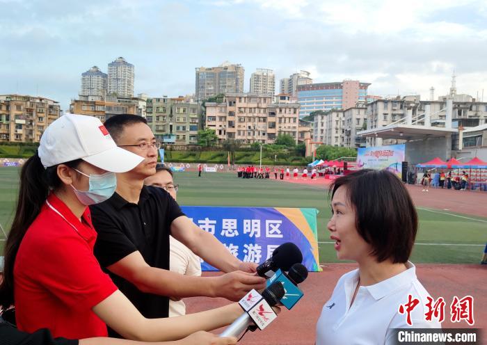 厦门思明区全民健身运动会开幕 社会体育指导员