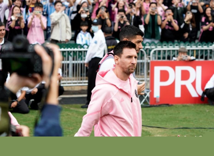 梅西缺席香港表演赛转战东京迎战神户胜利船