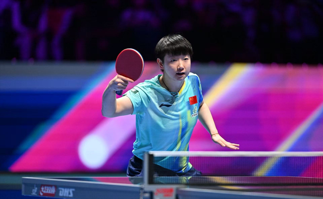 澳门世界杯国乒四强诞生 孙颖莎王楚钦险胜突围